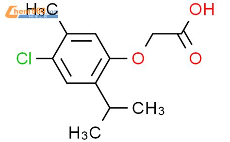 5411 11 0 4 氯 2 异丙基 5 甲基苯氧基 乙酸化学式结构式分子式mol 960化工网