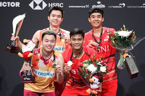 Hasil Lengkap Final Denmark Open China Sabet Gelar Indonesia