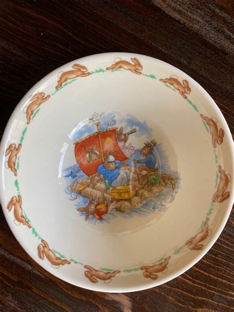 Vintage Royal Doulton Bunnykins Bowl Raft Design From Etsy