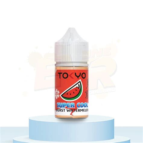 Saltnic Tokyo Super Cool Burst Watermelon Saltnic Ml Usa