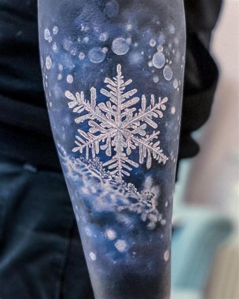 Snowflake Tattoo Ideas For Your Winter Ink Art And Design