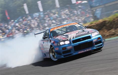 Wallpaper Nissan Turbo Wheels Drift Skyline Japan Smoke Nissan