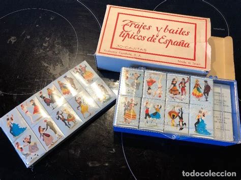 Cajas De Cerillas Trajes Y Bailes T Picos De Comprar Cajas De