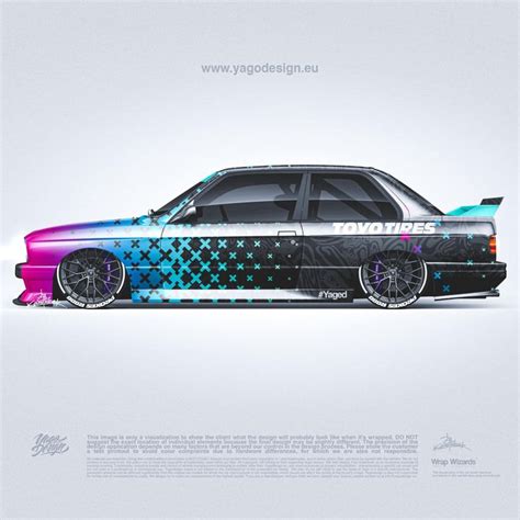 Bmw M3 E30 Warsteiner Yagodesign Automotive Design Racing Car Design Car Wrap