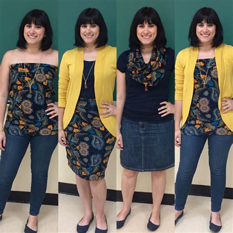 4 Ways To Wear A Lularoe Cassie Instagram Missmatchfashion Fashion