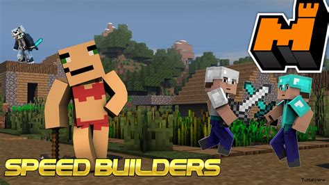 Playing Speed Builders In Mineplex Youtube