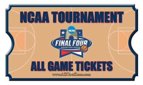 2016 NCAA Basketball Tournament Tickets | Final Four | Arizona