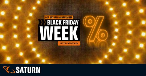 Saturn Black Friday Week Erste Top Deals Schon Jetzt Blackfriday De