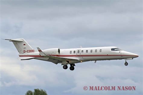 LEARJET LR45 D-CDOC | On final approach to Shannon 19/5/17. | Malcolm ...