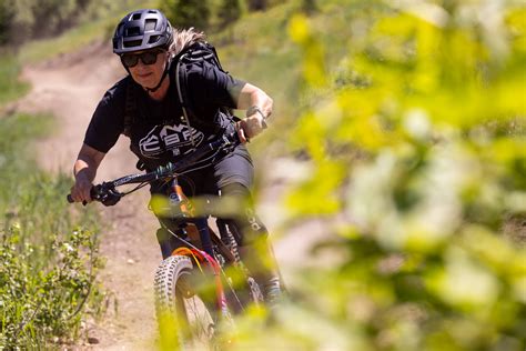 The Basin Gravity Park Green Mountain Bike Flow Trail Idaho