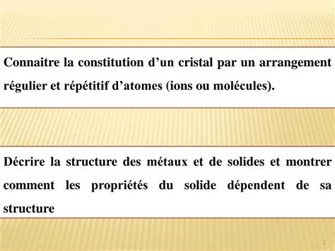 Solution Chapitre Ii Les Structures Cristalline Studypool