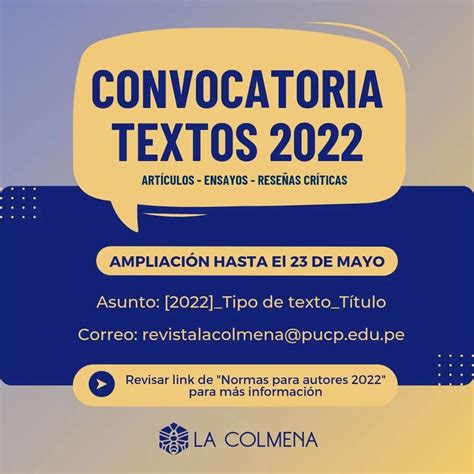 Ciencias Sociales PUCP on Twitter Convocatoria Textos Sociología