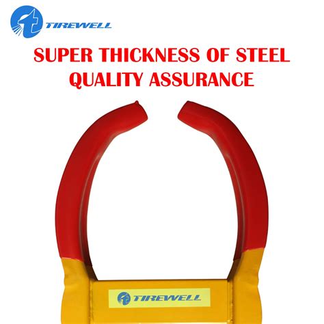 TIREWELL TW-7010 Heavy Duty Anti Theft Wheel Lock Clamp Anti-Theft ...