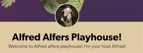 Alfred Alfers Playhouse On Tumblr