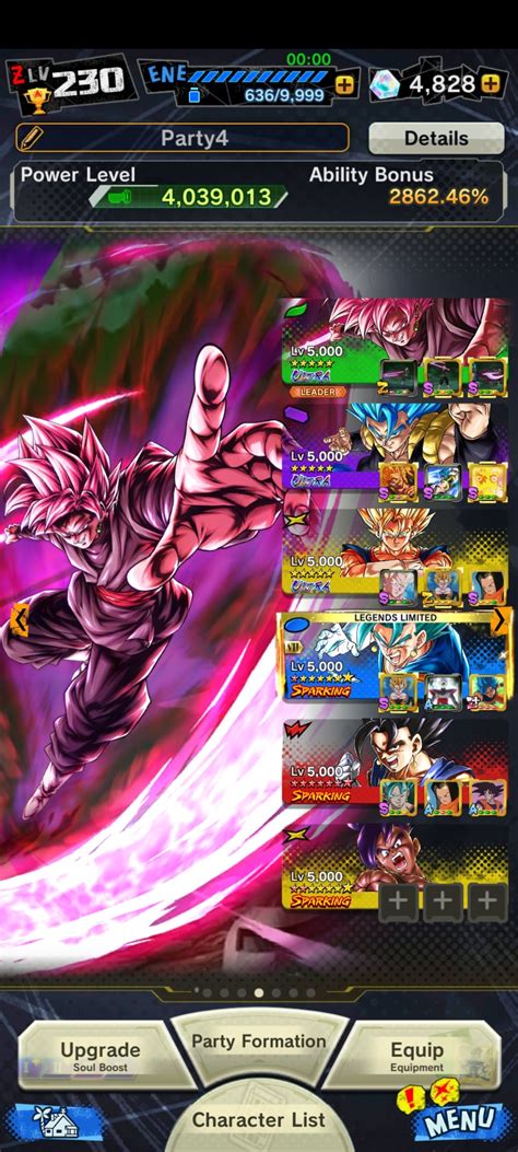 Best Equips For This Team R Dragonballlegends