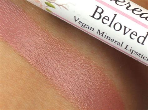 Vegan Nude Lipstick Beloved Light Pink Beige Etsy