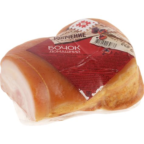 Продукт из свинины «Бочок домашний» копчено-вареный, 1 кг купить в ...