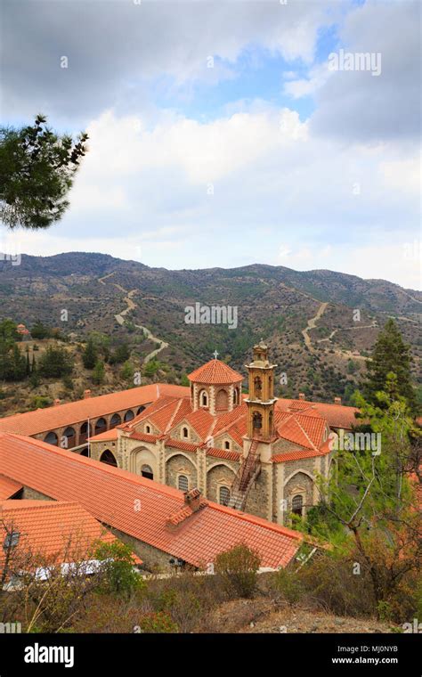 Panagia Machairas Monastery On The Troodos Mountains Foothills Cyprus