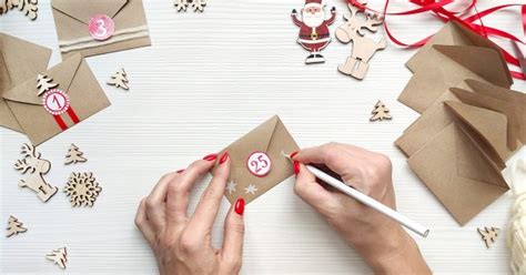 Comment Faire Un Calendrier De L Avent Avec Des Enveloppes Lutin