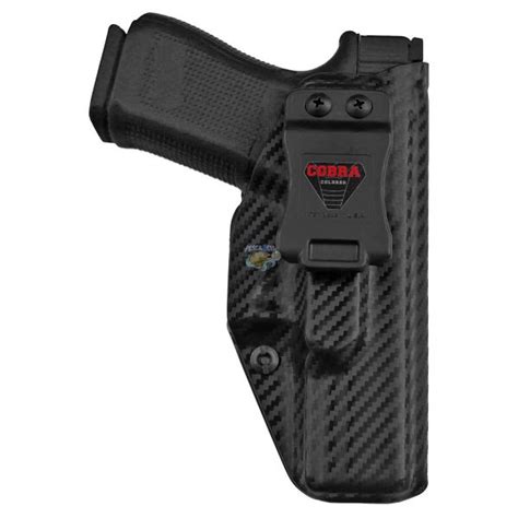 Coldre Velado Cobra Kydex Glock G25 19 23 19X 32 38 Destro Na Pesca