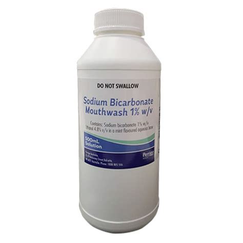 Sodium Bicarbonate 1 Mouthwash 500ml Healthylife