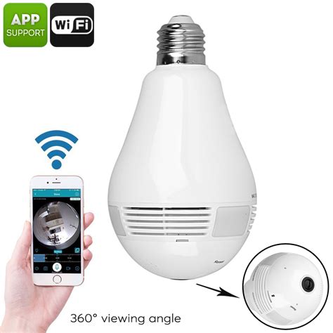 Wifi Spy Camera Bulb View Day Night Vision Buy Best Price Hd Cctv