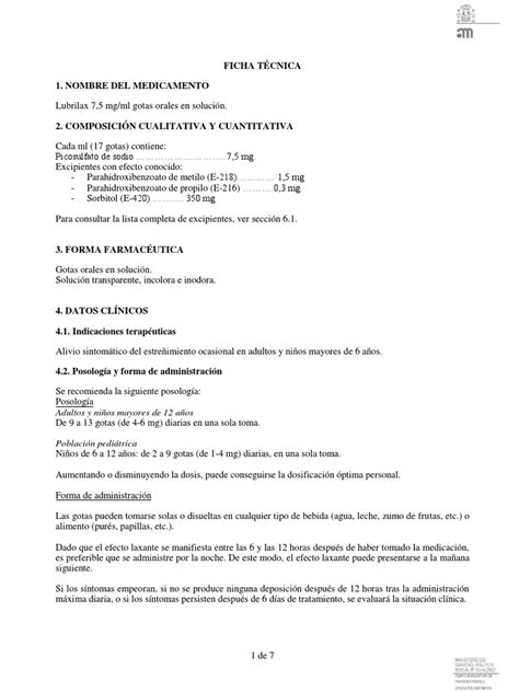 Ficha Técnica 1 Nombre Del Medicamento Adultos Y Niños Mayores De 12