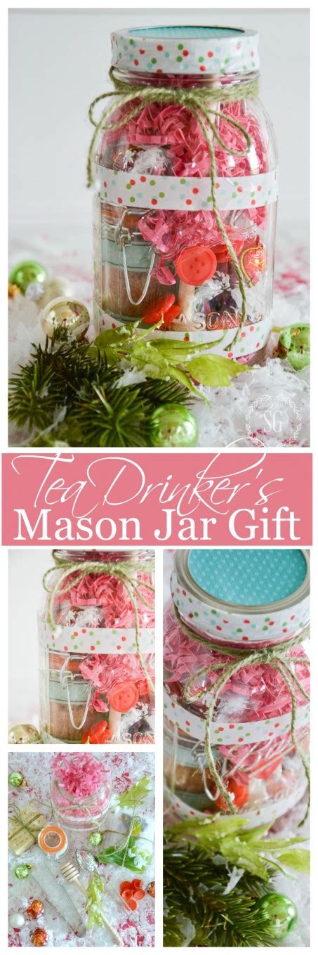 Tea Lover S Mason Jar Christmas T Idea Diy