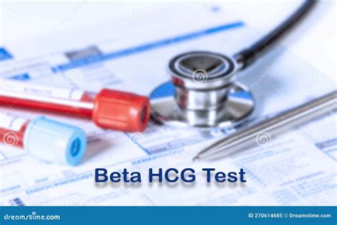 Beta Hcg Test Testing Medical Concept Checkup List Medical Tests With