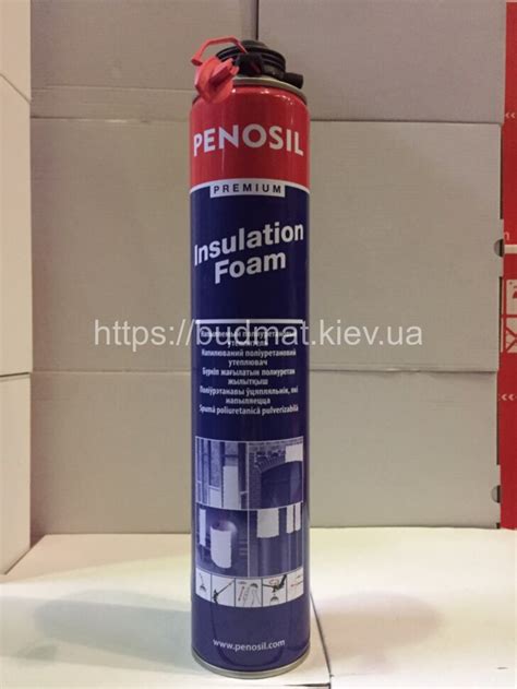Полиуретановая напыляемая пена PENOSIL Premium Insulation Foam – низкая ...