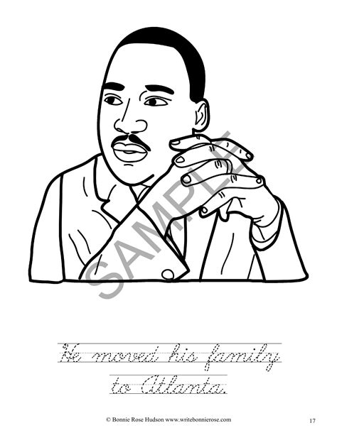 Martin Luther King Jr Coloring Book Level C Made By Teachers