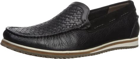 Hush Puppies Mens Bolognese Woven Moc Loafer Black 105 M Us Buy