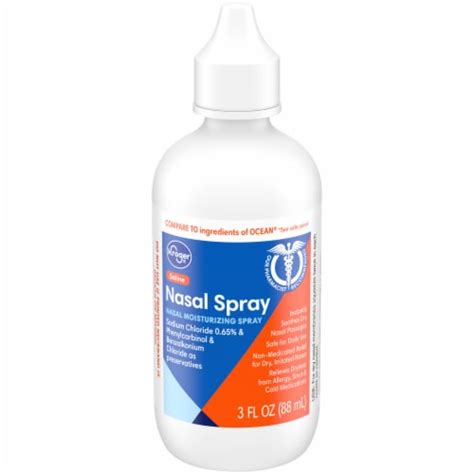 Kroger® Saline Nasal Spray 3 Fl Oz Kroger