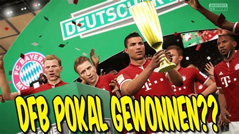 Fifa Karrieremodus Beste Finale Dfb Pokal Gewonnen Gameplay