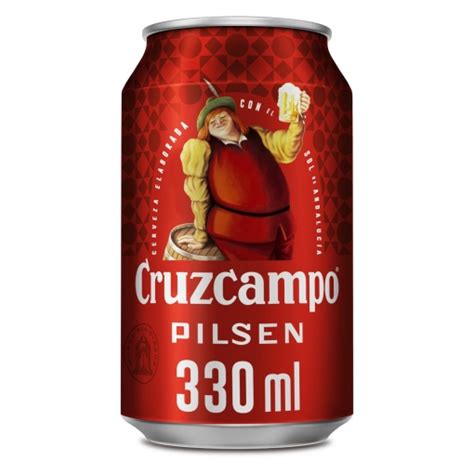 Cerveza Cruzcampo Pilsen Pack De 12 Latas De 33 Cl Supermercado