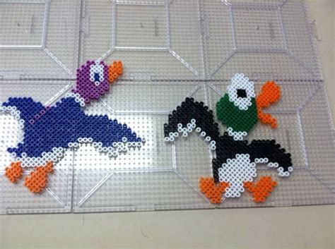 Duck Hunt Ducks Perler Beads By Khoriana On Deviantart Perler Beads