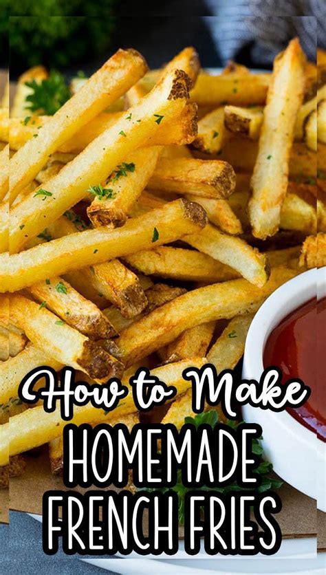 Homemade French Fries Homemade French Fries Homemade Fries French Fries Recipe