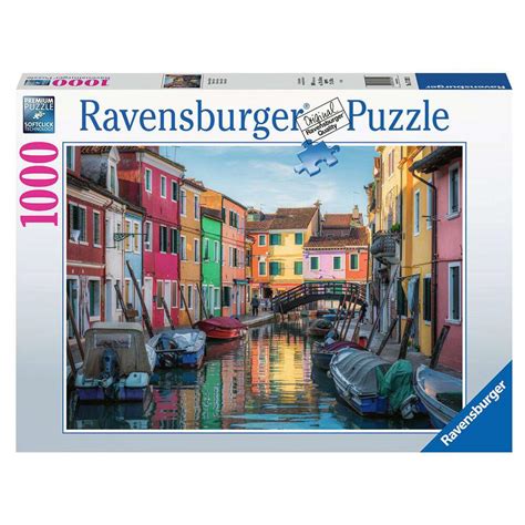 Ravensburger Burano Italy 1000 Piece Jigsaw Puzzle