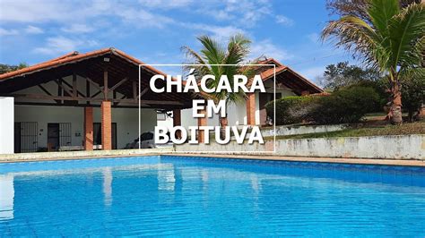 Ch Cara A Venda No Pinhais Em Boituva Quartos Piscina Interior De