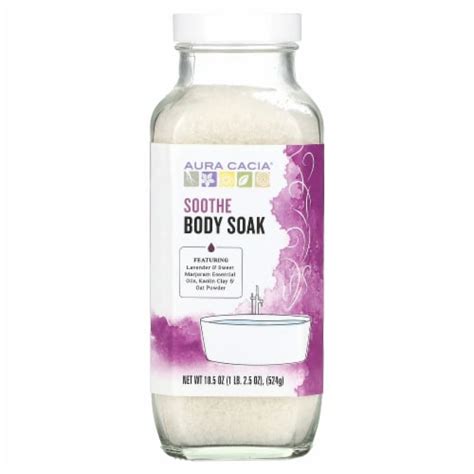 Aura Cacia Soothe Body Soak 185 Oz 185 Oz Qfc