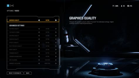 Star Wars Battlefront Ii Graphics Rendering Settings