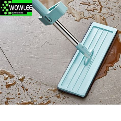 Flat Mops Washing Magic Cleaner Self Wring Mop Squeeze Household