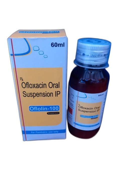 Oflolin Ofloxacin Oral Suspension Syrup At Rs Bottle