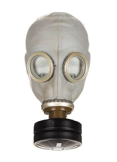 Masque à gaz caoutchouc uniforme fetiche militaire