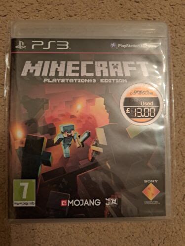 Minecraft Playstation Edition Sony Ps Complete In Box Great