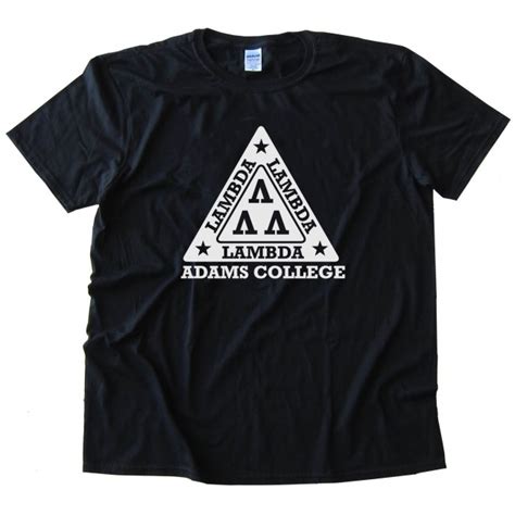 Lambda Lambda Lambda Fraternity Revenge Of The Nerds Tee Shirt