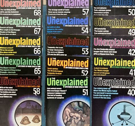 The Unexplained: Mysteries of Mind Space & Time, Hobbies & Toys, Books ... 