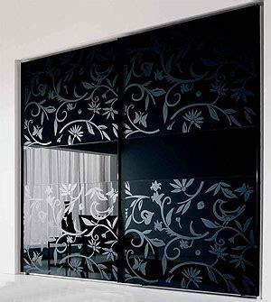 Изготовление шкафов купе со стеклами из пескоструйки (пескоструйная ...