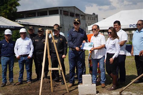 Autoridades De Gobernación Inician Sexto Proyecto De Estación Policial Gobierno De Guatemala