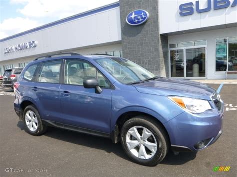 Quartz Blue Pearl Subaru Forester I Photo